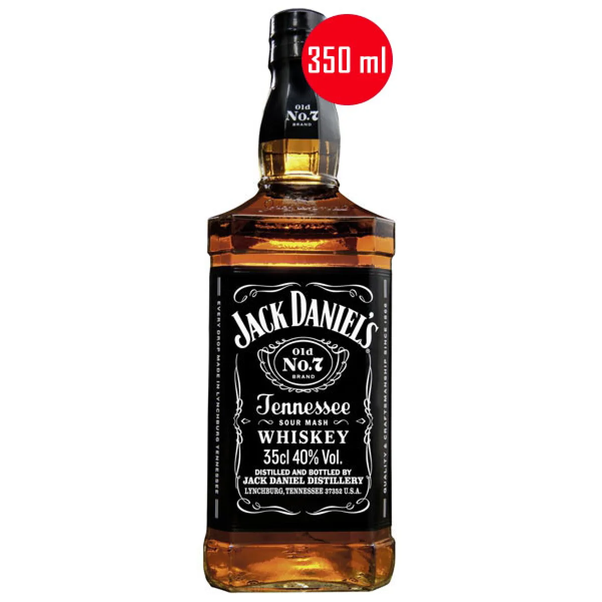 Jack Daniel’s Old No. 7 Tennessee Whiskey 40% vol. 0,35 l
