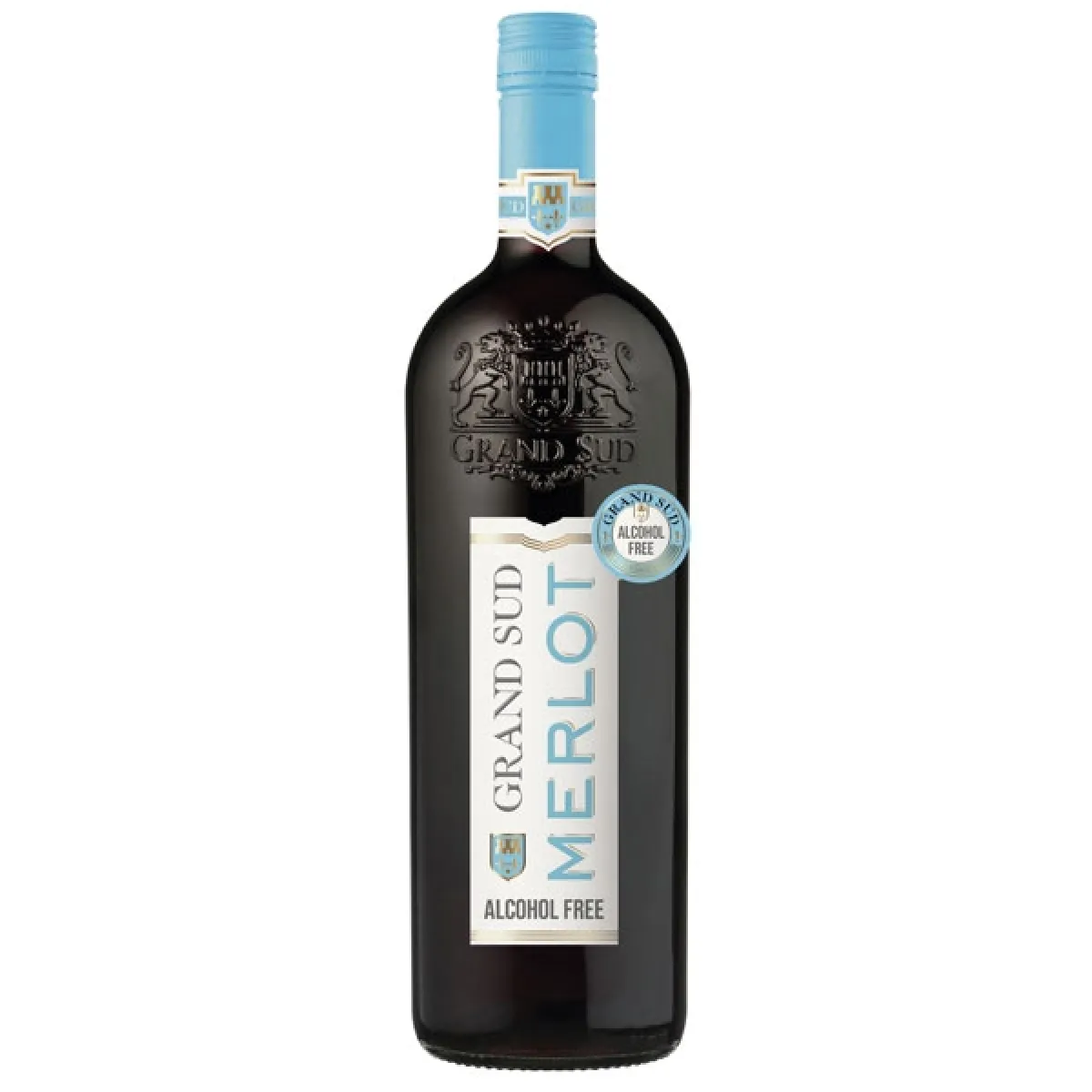 Grand Sud Merlot alkoholfrei Rotwein süß 1 l