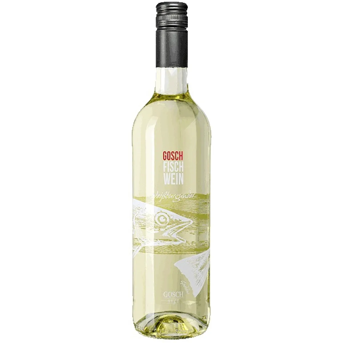 Gosch Fisch Wein Weißburgunder Weißwein trocken 0,75 l | 2023
