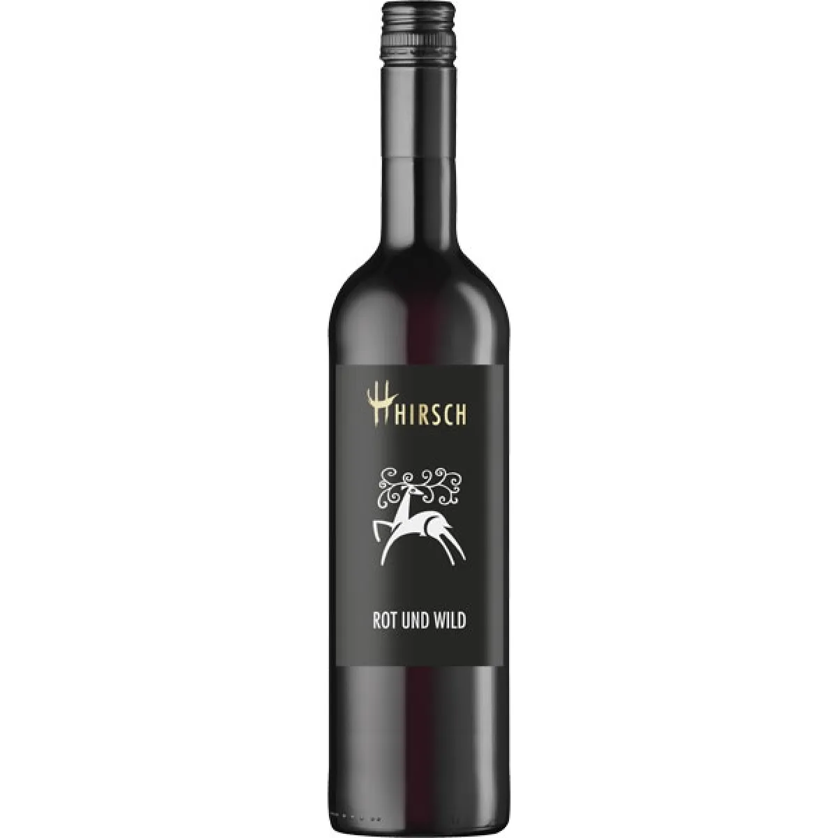 Hirsch Rot und Wild Vegan Rotwein trocken 0,75 l