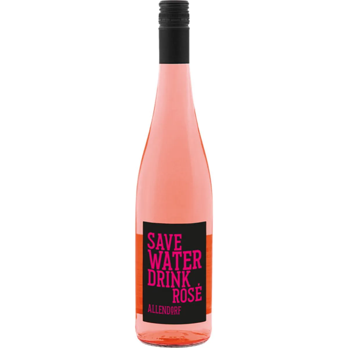 Allendorf Save Water Drink Rosé Vegan Roséwein halbtrocken 0,75 l | 2023