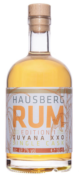 Hausberg Edition 1 Guyana XXO Rum 49,7% vol. 0,5 l
