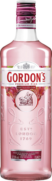 Gordon\'s Premium Pink l Gin 37,5% vol. | 0,7 Distilled Schneekloth