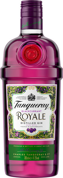 Tanqueray Blackcurrant Royale Gin 41,3% vol. 0,7 l