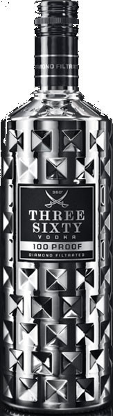 Three Sixty Vodka 100 Proof 50% vol. 0,7 l
