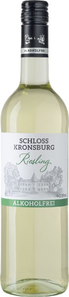 Schloss Kronsburg Riesling alkoholfrei Weißwein feinherb 0,75 l