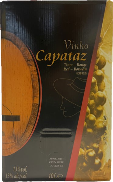 Capataz Vinho Tinto Rotwein trocken Bag in Box Rotwein trocken 10 l