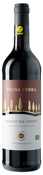 Vigna Terra Merlot Bio/Vegan Rotwein trocken 0,75 l
