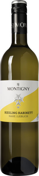 Montigny Riesling Kabinett Bio/Vegan Weißwein lieblich 0,75 l