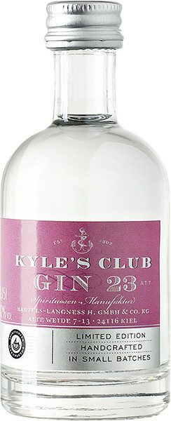 Kyle's Club GIN 23 ATT. 42% vol. 50 ml