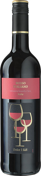 Rosso Italiano Rotwein süß 0,75 l