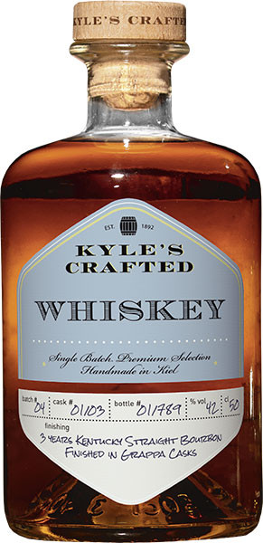 Kyle&#039;s Crafted Straight Bourbon Whiskey Batch No.4 42% vol. 0,5 l