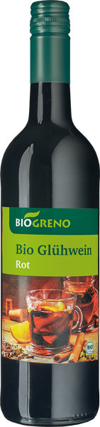 Image of Biogreno Roter Glühwein Bio süß 0,75 l