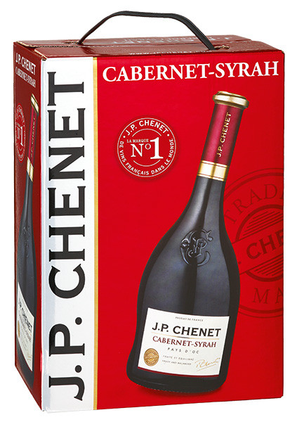 JP. Chenet Cabernet-Syrah Rotwein trocken Bag in Box 3 l