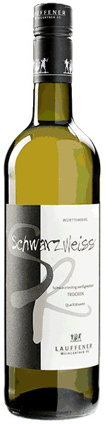 Lauffener Schwarz/Weiss Schwarzriesling Weißwein trocken 0,75 l