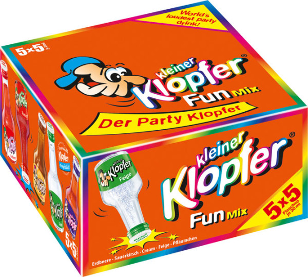 Kleiner Klopfer Fun Mix 15-17% vol. 25x20ml