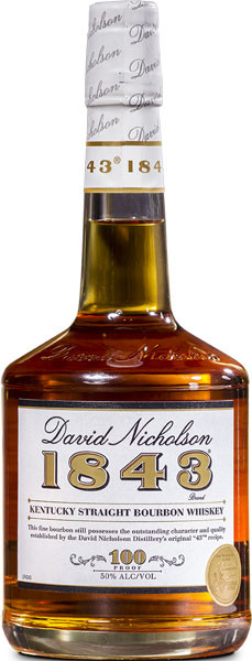 David Nicholson 1843 Kentucky Straight Bourbon Whiskey 50% vol. 0,7 l