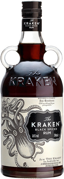 The Kraken Black Spiced Rum 40% vol. 0,7 l