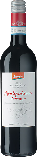 Montepulciano d\'Abruzzo Demeter/Bio Rotwein trocken 0,75 l | Schneekloth | Rotweine
