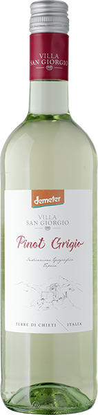 Villa San Giorgio Pinot Grigio Demeter/Bio Weißwein trocken 0,75 l