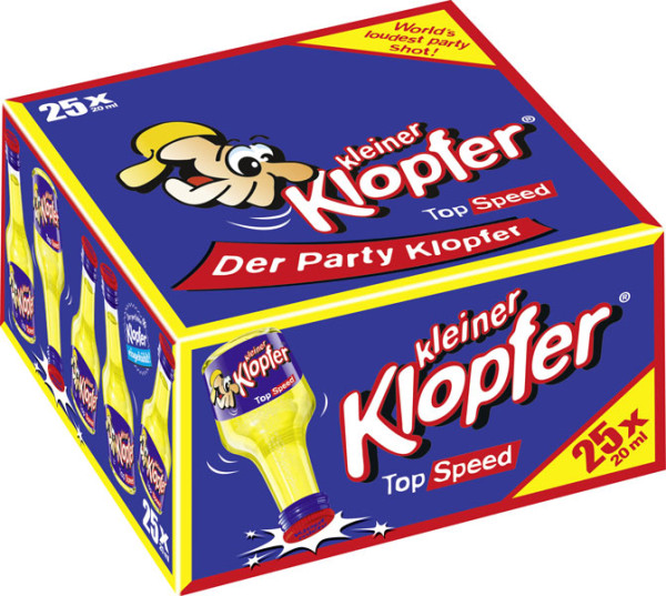 Kleiner Klopfer Top Speed 17% vol. 25x20 ml