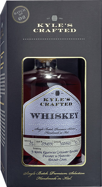 Kyle&#039;s Crafted Bourbon Whiskey Batch No.2 42 % vol. 0,5 l