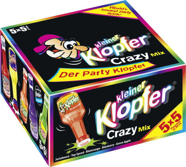 Kleiner Klopfer Crazy Mix 15-16% vol. 25x20ml
