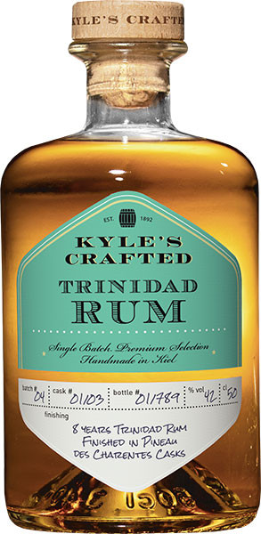 Kyle&#039;s Crafted Trinidad Rum Batch No 4 42% vol. 0,5 l