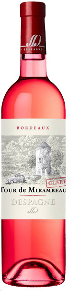Vignoble Despagne Château Tour de Mirambeau Claret Roséwein trocken 0,75 l