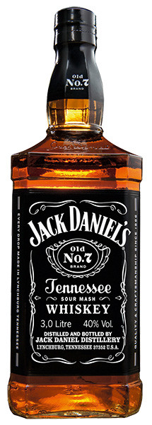 Jack Daniel's Old No.7 Tennessee Whiskey 40% vol. 3 l
