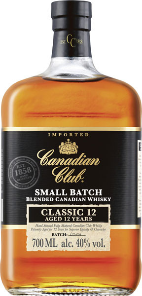 Canadian Club Small Batch Blended Canadian Whisky 12 Years 40% vol. 0,7 l