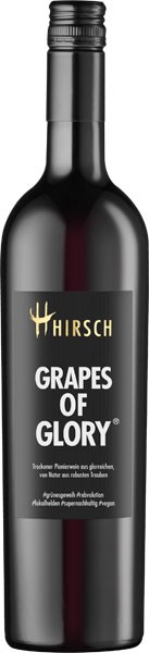 Hirsch Grapes of Glory Cuvée Aged Vegan Rotwein trocken 0,75 l