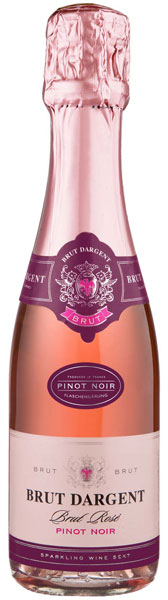 Brut Dargent Pinot Noir Sekt Brut Rosé 0,2 l | Schneekloth