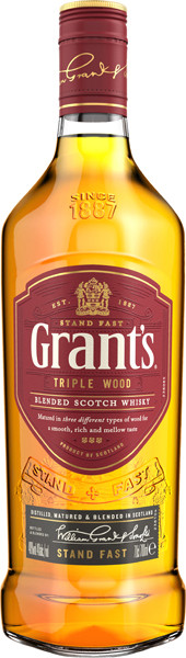 Grant`s Scotch Triple Wood 40% vol. 0,7 l