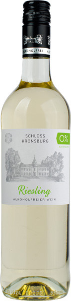 Schloss Kronsburg Riesling alkoholfrei Weißwein feinherb 0,75 l