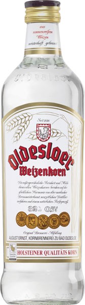Oldesloer Weizenkorn 32% vol. 0,7 l