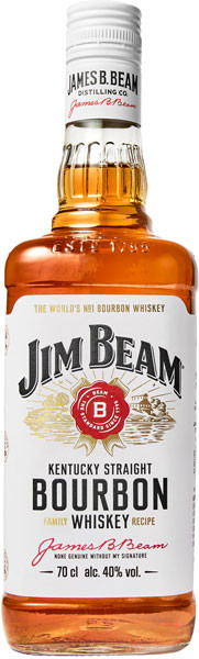 Jim Beam White Kentucky Straight Bourbon 40% vol. 0,7 l | Schneekloth