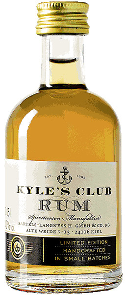 Kyle's Club Rum 40% vol. 50 ml