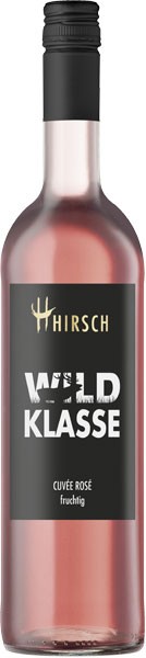 Hirsch Wild Klasse Cuvée Rosé Roséwein halbtrocken 0,75 l