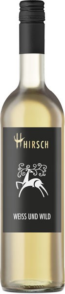 Hirsch Weiss und Wild Vegan Weißwein trocken 0,75 l