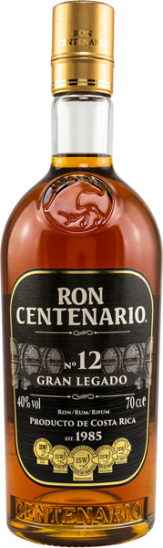 Ron Centenario Gran Legado 12 Secretos Rum 40% vol. 0,7 l | Schneekloth