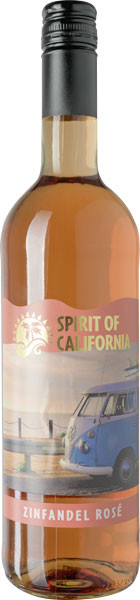 Spirit of California Zinfandel Rosé Roséwein lieblich 0,75 l