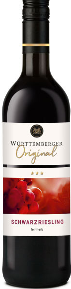 Württemberger Schwarzriesling Rotwein halbtrocken 0,75 l