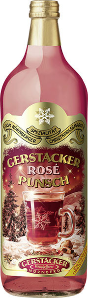 Gerstacker Rosé Punsch 1 l