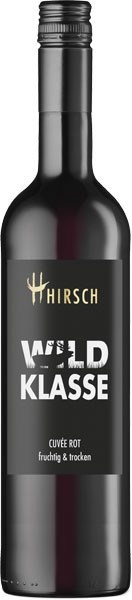Hirsch Wildklasse Cuvée Vegan Rotwein trocken 0,75 l