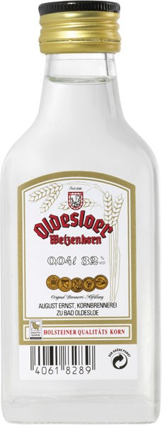 Oldesloer Weizenkorn 32% vol. 40 ml