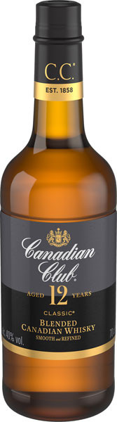Canadian Club Small Batch Blended Canadian Whisky 12 Years 40% vol. 0,7 l