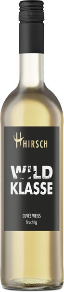 Hirsch Wildklasse Cuvée Vegan Weißwein lieblich 0,75 l