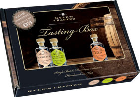 Kyle&#039;s Crafted Tasting Box Marille/Gin/Grappa Batch No. 3 3 x 0,04 l