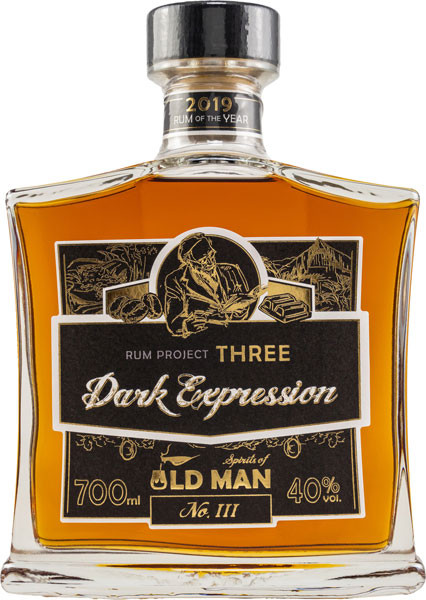 Spirits of Old Man Rum Project Three Dark Expression 40% vol. 0,7 l